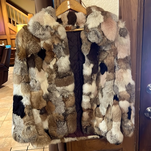 Old Rabbit Coat Jackets & Coats | Vintage Rabbit Fur Coat | Poshmark